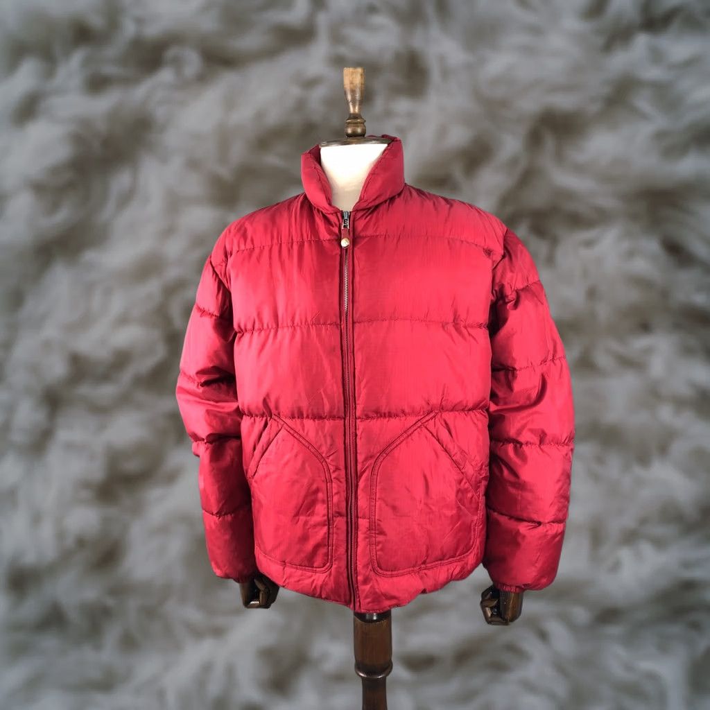 Diesel Diesel Full Zip Puffer Jacket Nylon Men L Red Hooded Jacket Size US L / EU 52-54 / 3 - 1 Thumbnail