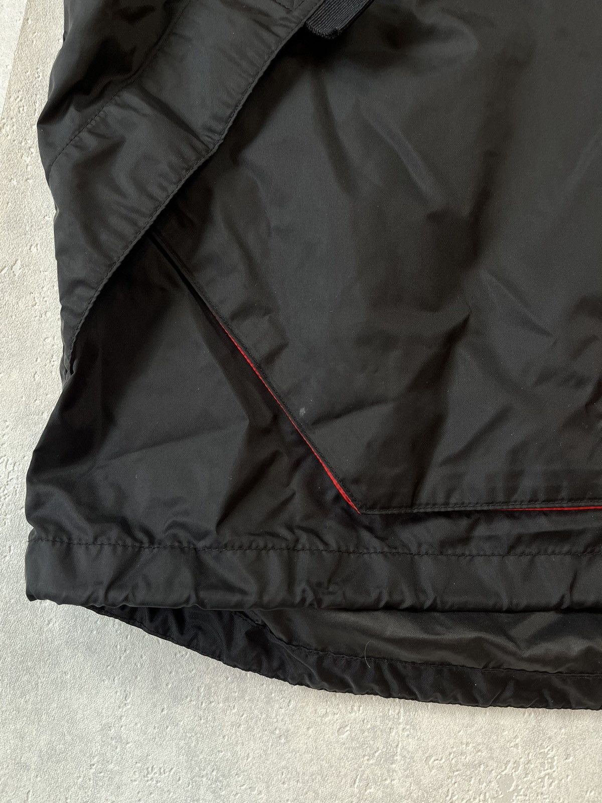 Nike × Vintage 90's NIKE RETRO HOODED ANORAK TRACK JACKET Y2K BIG LOGO RARE Size US L / EU 52-54 / 3 - 11 Thumbnail