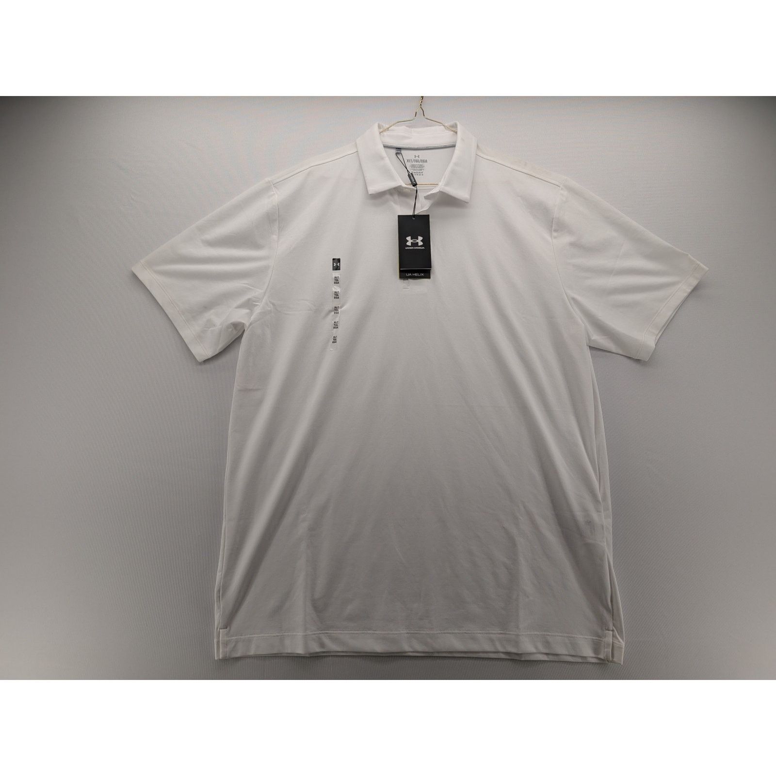 Under Armour NWT Under Armour UA ArmourDry Men's Polo in White size XLT Size US XL / EU 56 / 4 - 4 Thumbnail