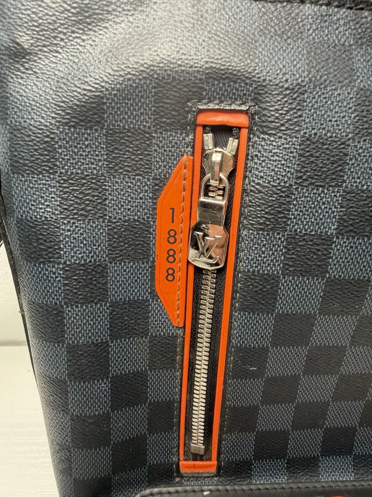 Louis Vuitton Louis Vuitton Damier Cobalt Messenger Bag Orange LV Size ONE SIZE - 3 Thumbnail