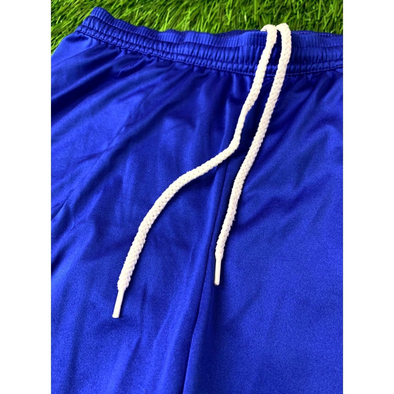 Adidas ADIDAS Nova Performance ClimaLite Football Shorts Men S Blue and White 2015 Size US 29 - 3 Thumbnail