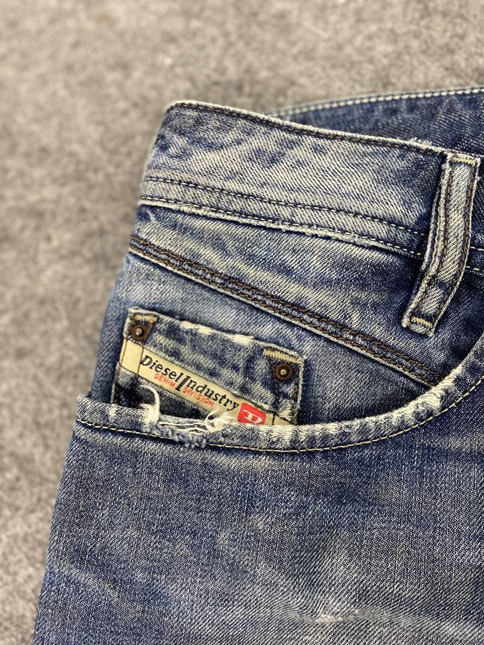 Diesel diesel regular slim tapered distressed denim nice design Size US 36 / EU 52 - 9 Thumbnail