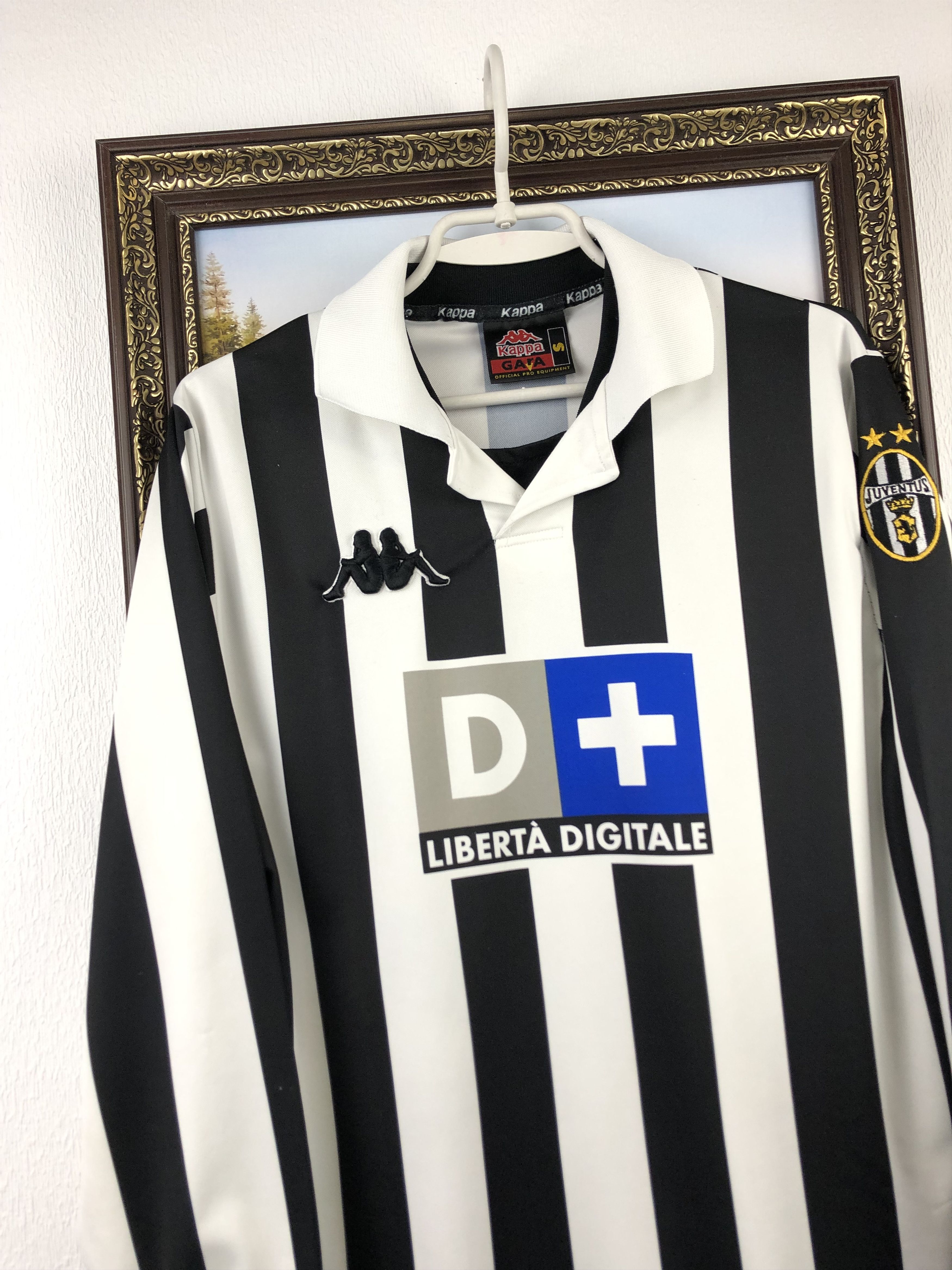 Kappa Juventus football shirt 1998 Soccer Maglia Kappa Long Sleeve Size US S / EU 44-46 / 1 - 3 Thumbnail