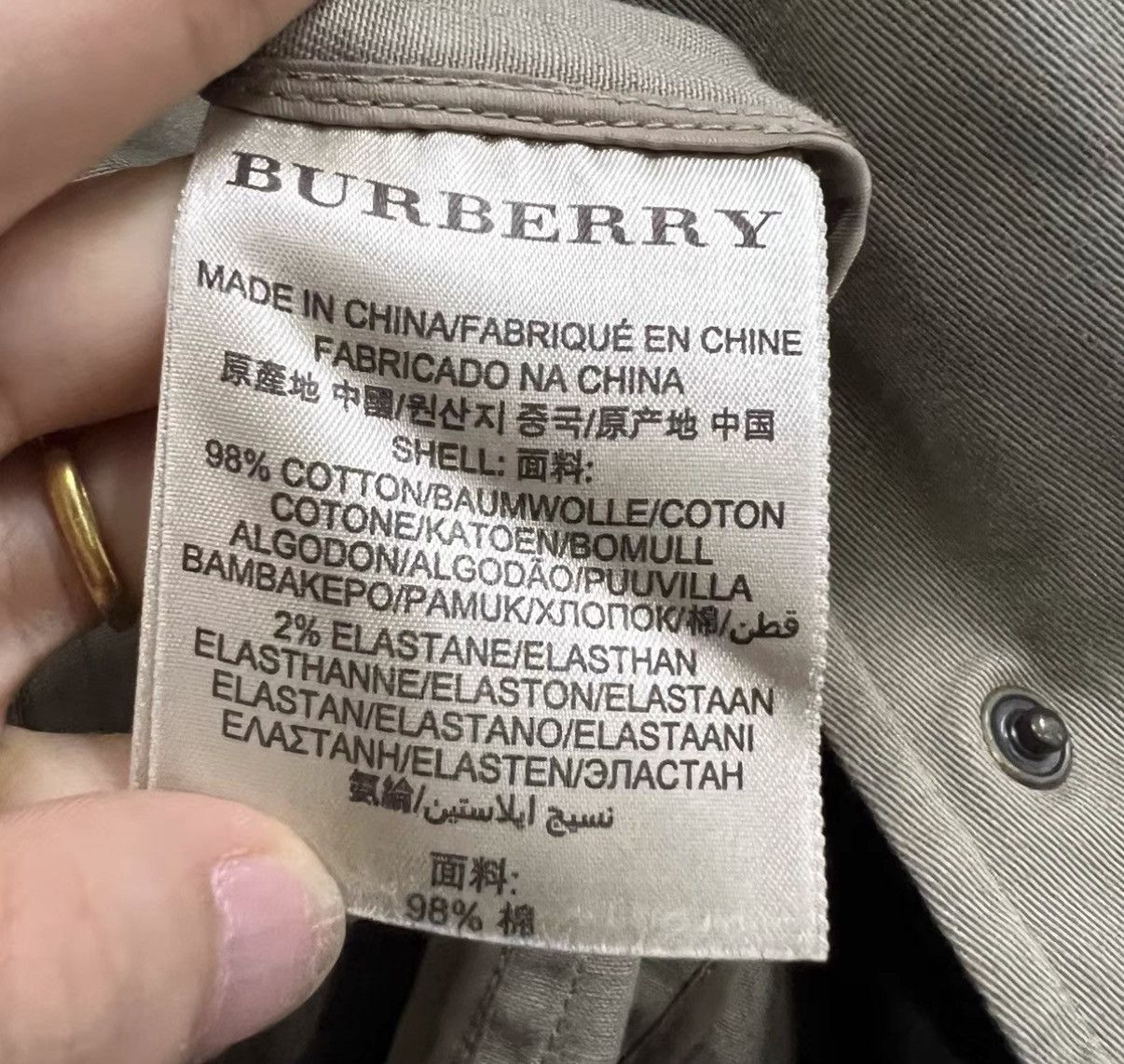 Burberry Burberry Khaki Sleeveless Dress J41 Size XS / US 0-2 / IT 36-38 - 4 Thumbnail