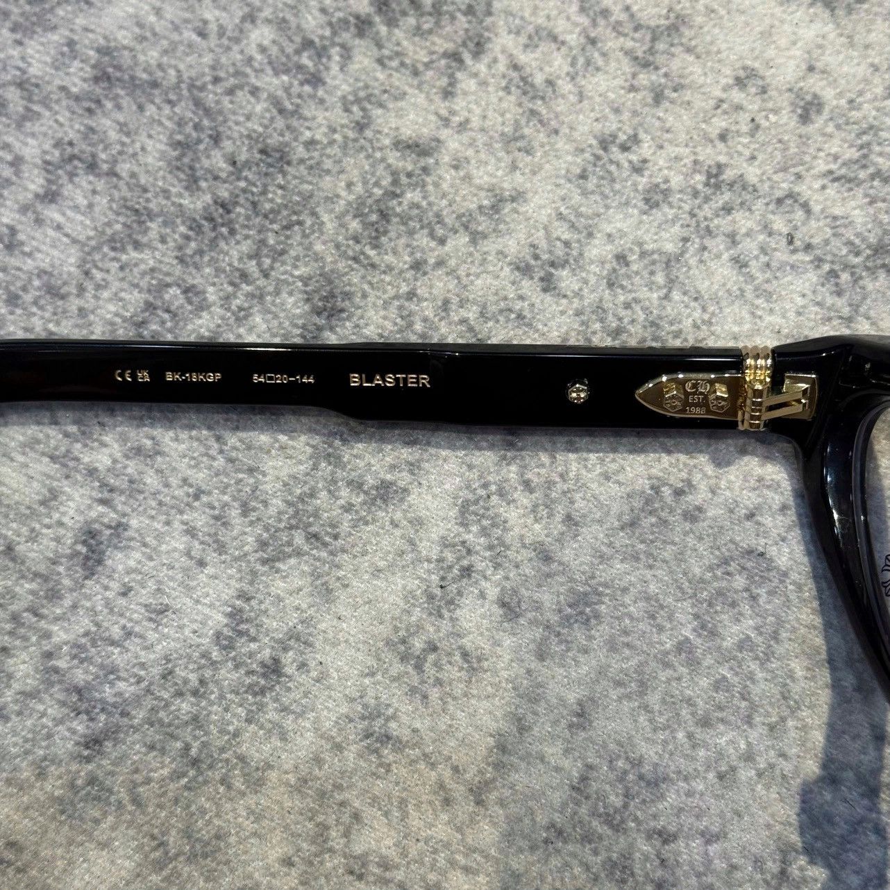 Chrome Hearts CHROME HEARTS BLASTER BLACK/18KGP Size ONE SIZE - 4 Thumbnail