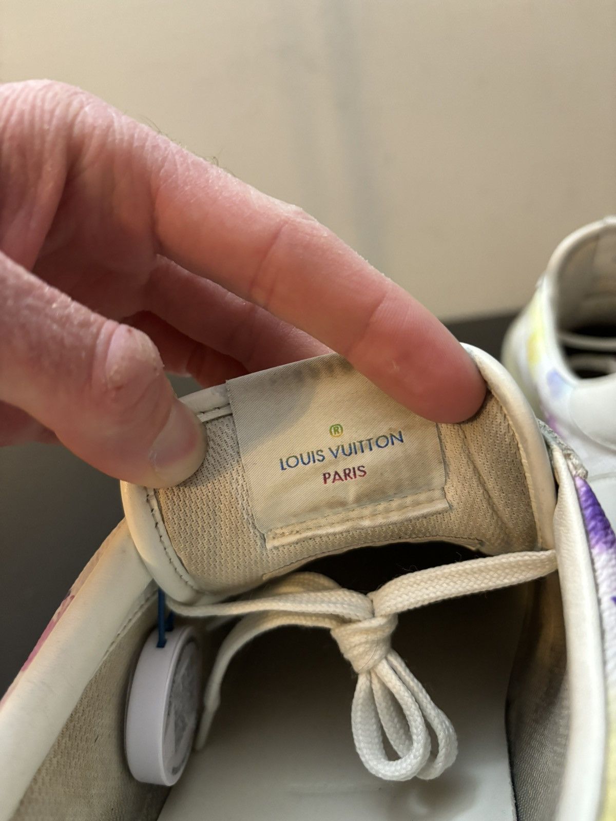 Louis Vuitton Louis Vuitton Ollie Monogram Rainbow White Size US 12 / EU 45 - 9 Thumbnail