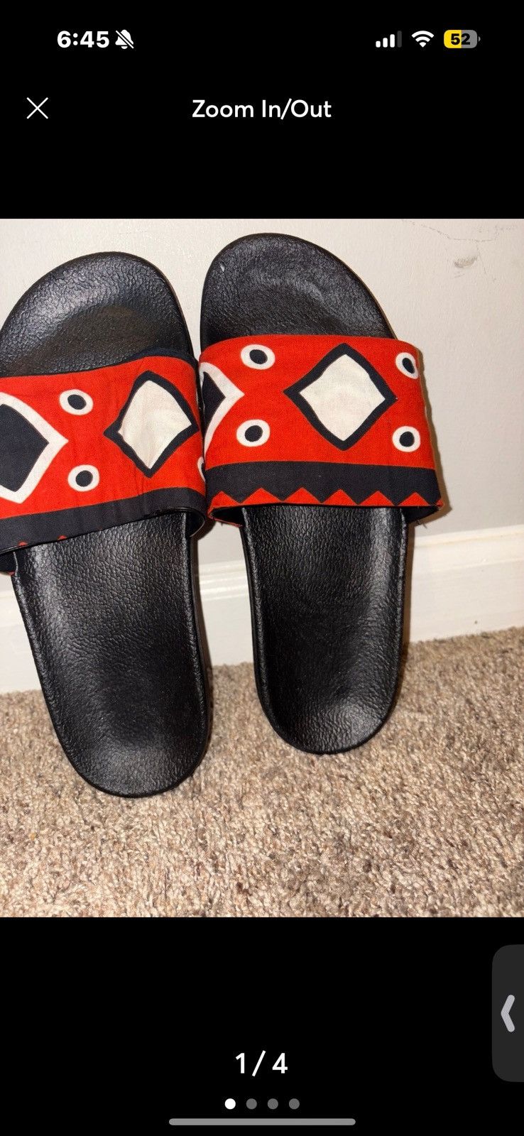 Other African homemade slippers Size US 8.5 / EU 41-42 - 4 Thumbnail
