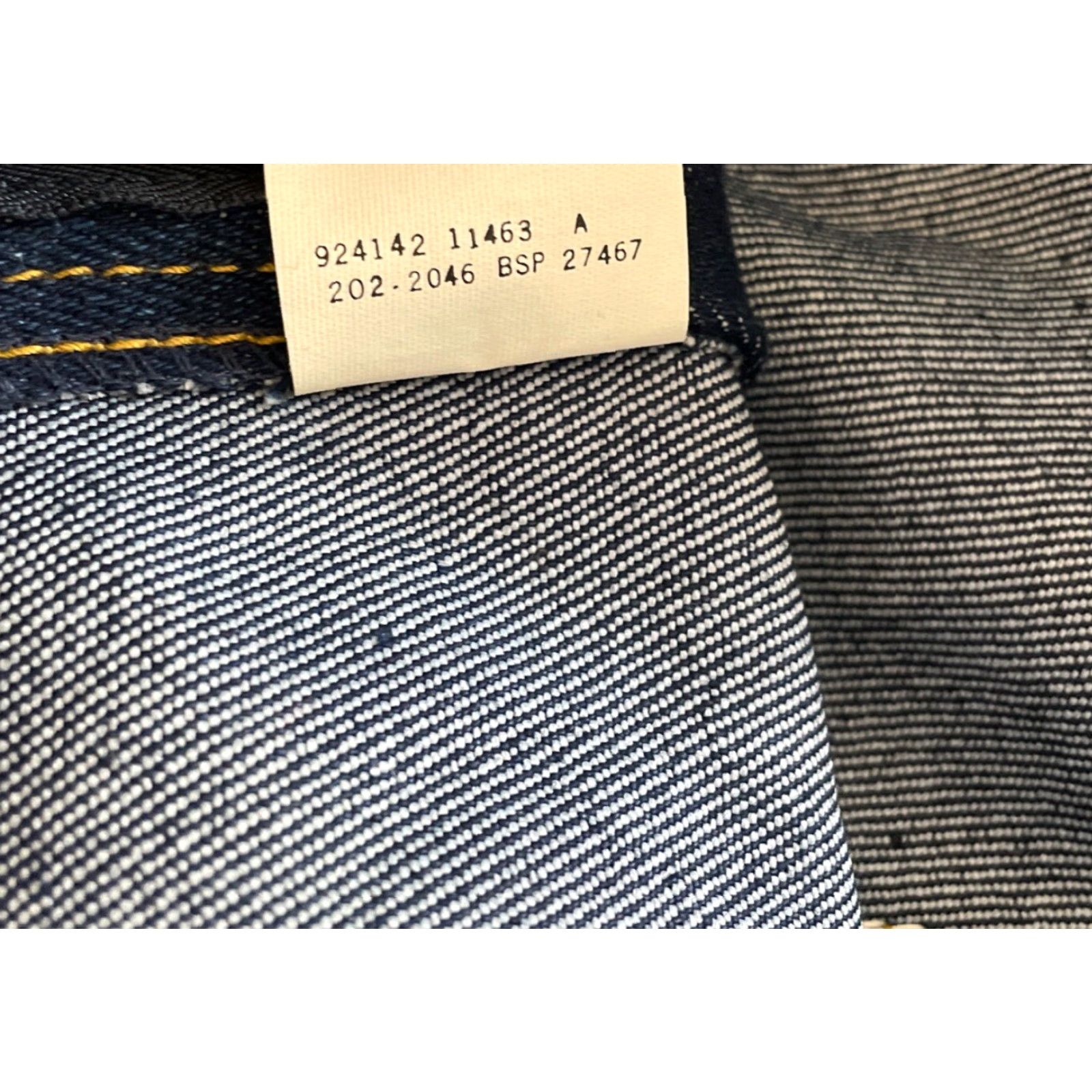 Lee VINTAGE Lee Riders Denim Jeans Men 42x32 Bootcut Regular Dark blue USA 5-Pocket Jeans Mens Size US 42 / EU 58 - 8 Thumbnail
