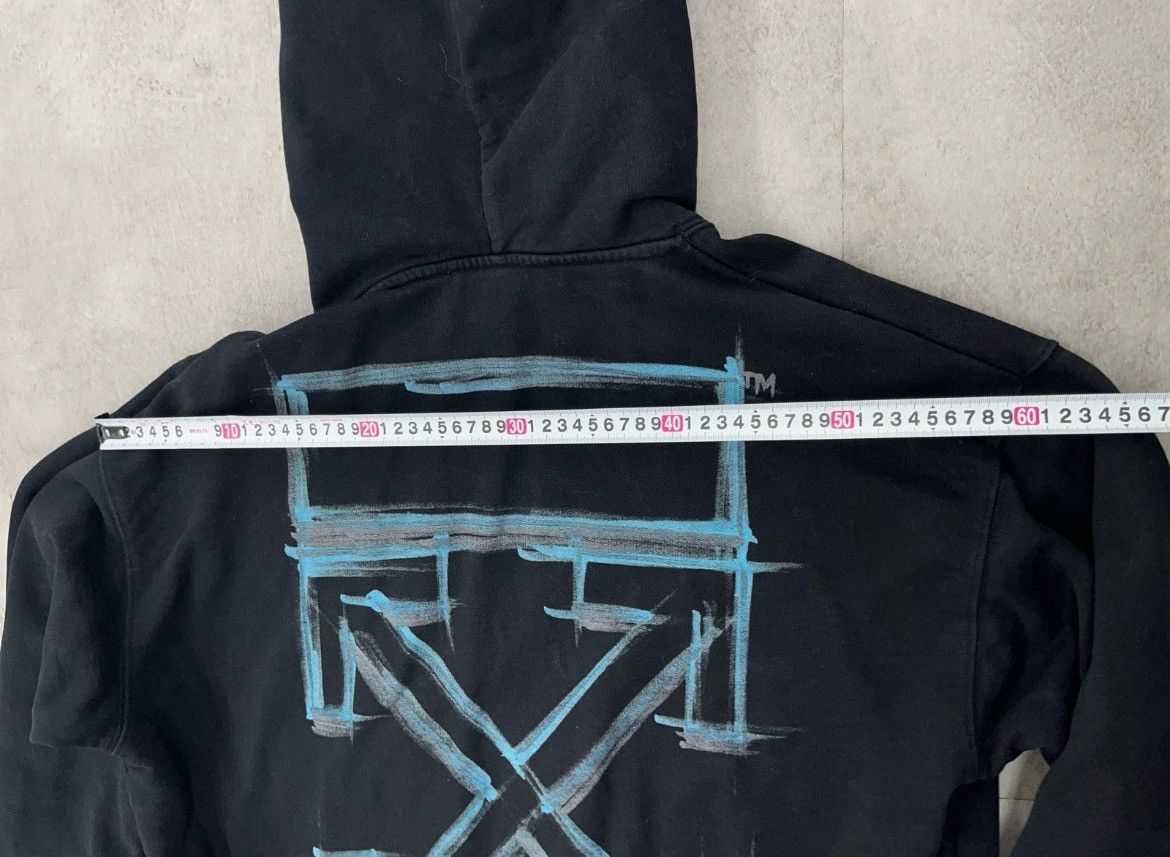 Off-White Off-White™ Diagonal Arrows Hoodie — Black/Blue — Size M Size US M / EU 48-50 / 2 - 13 Thumbnail