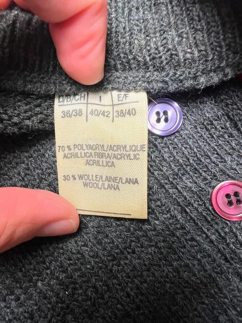 Vintage Buttoned sweater vintage rare 🔥💥 Size L / US 10 / IT 46 - 5 Thumbnail