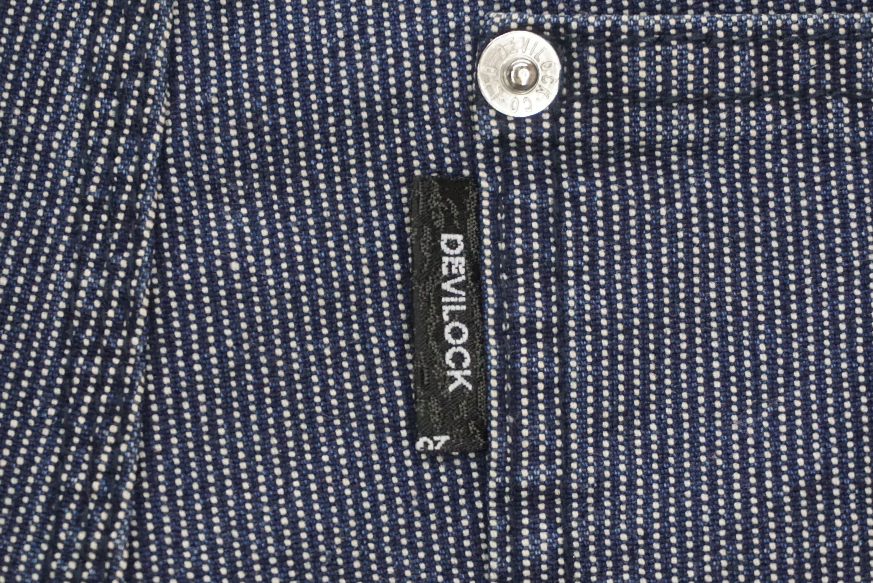 Devilock Devilock Jeans Size W34xL33.5 Double Knee Hickory Denim Size US 34 / EU 50 - 12 Thumbnail