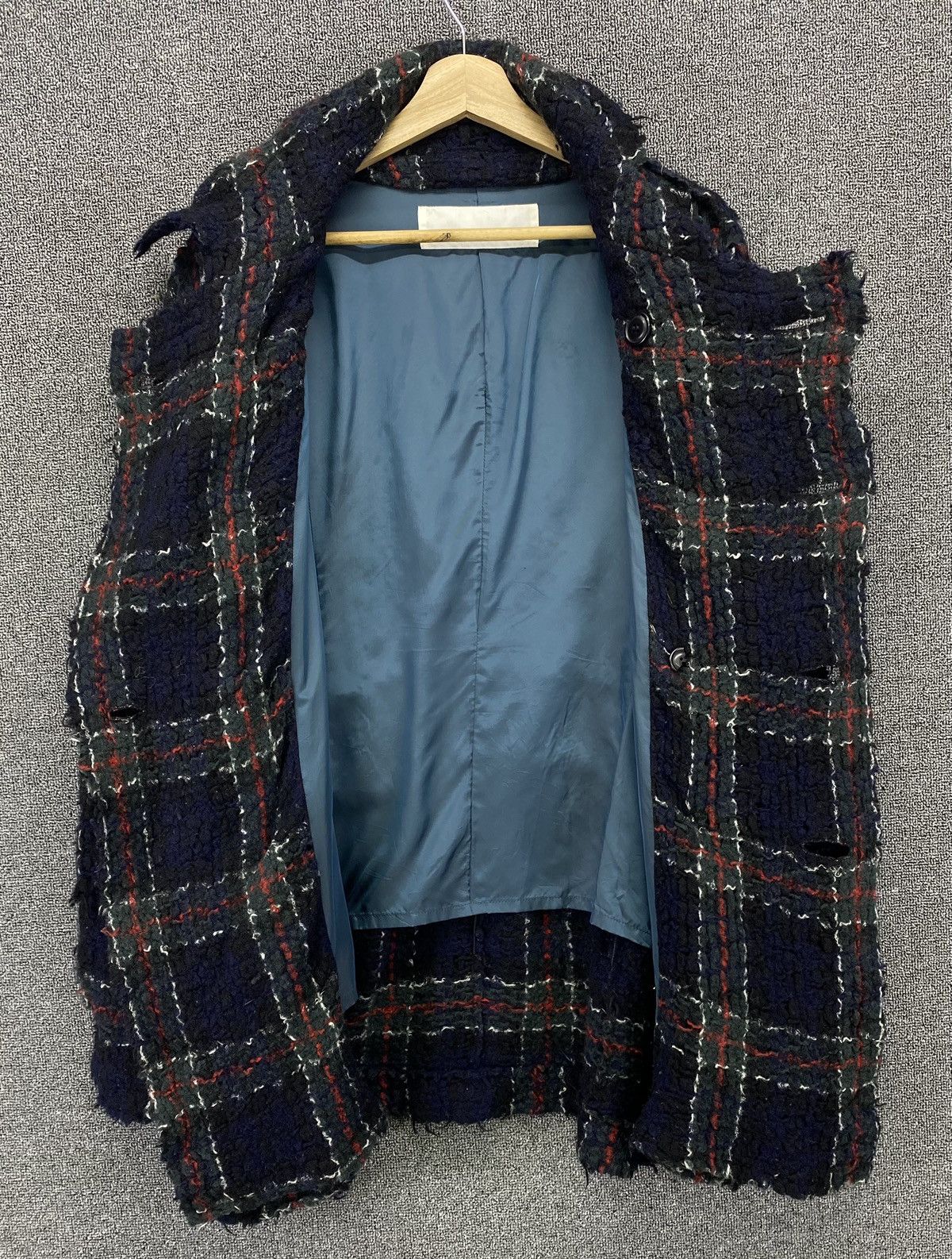 Issey Miyake Vintage Issey Miyake Sunaokuwahara Knitted Coat Jacket Size M / US 6-8 / IT 42-44 - 9 Thumbnail