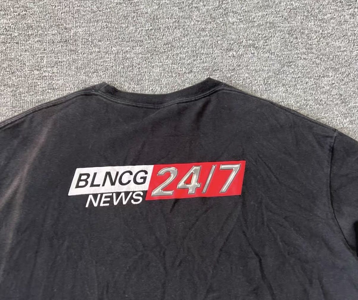 Balenciaga Balenciaga 24/7 Short Sleeve T-Shirt J16 Size US S / EU 44-46 / 1 - 4 Thumbnail