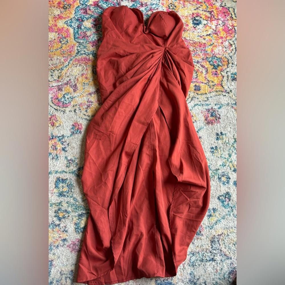 Designer PrettyLittleThing Bandeau Dress Size XL / US 12-14 / IT 48-50 - 1 Thumbnail