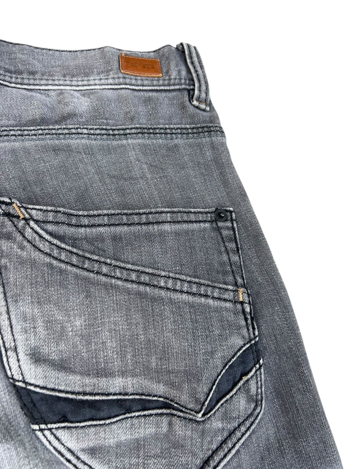 Japanese Brand Nicole Club For Men Japan Stretch Denim Flare Jeans Bootcut Size US 29 - 19 Thumbnail
