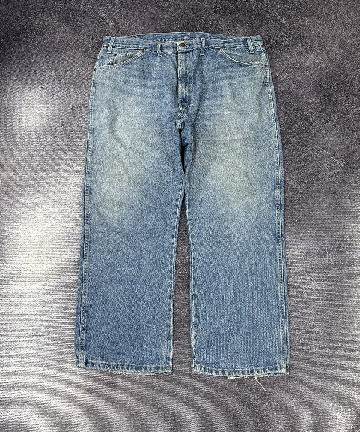 Dickies Vintage Dickies Y2K Faded Light Blue Denim Hype Baggy Jeans Size US 44 / EU 60 - 2 Thumbnail