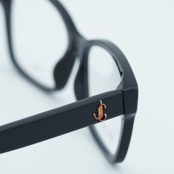 Jimmy Choo Jimmy Choo JC270 0807 00 Eyeglasses Shiny Black 53mm Size ONE SIZE - 6 Thumbnail