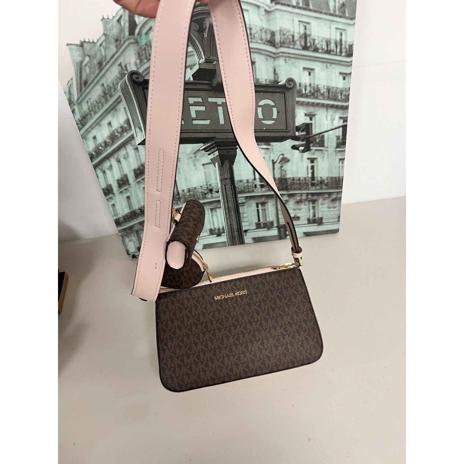 Michael Kors Michael Kors 35S1GTVC3B Jet Set Travel Small Logo Shoulder Size ONE SIZE - 7 Thumbnail