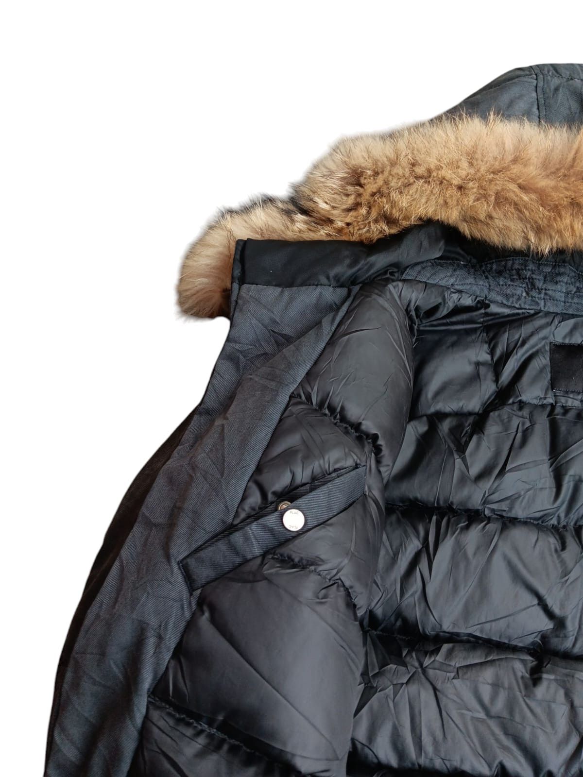 If Six Was Nine Plac fur raccon down puffer jacket L.G.B style Size US M / EU 48-50 / 2 - 6 Thumbnail