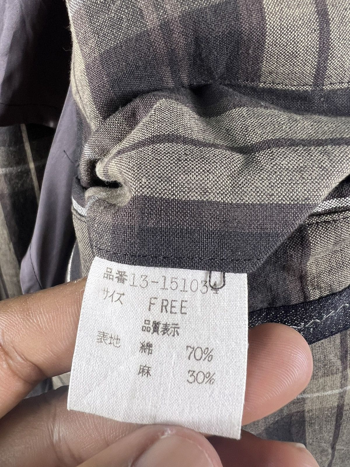 Japanese Brand 🔥Hiromichi Nakano Comme des Garcons style Design Jacket Size 34R - 10 Thumbnail