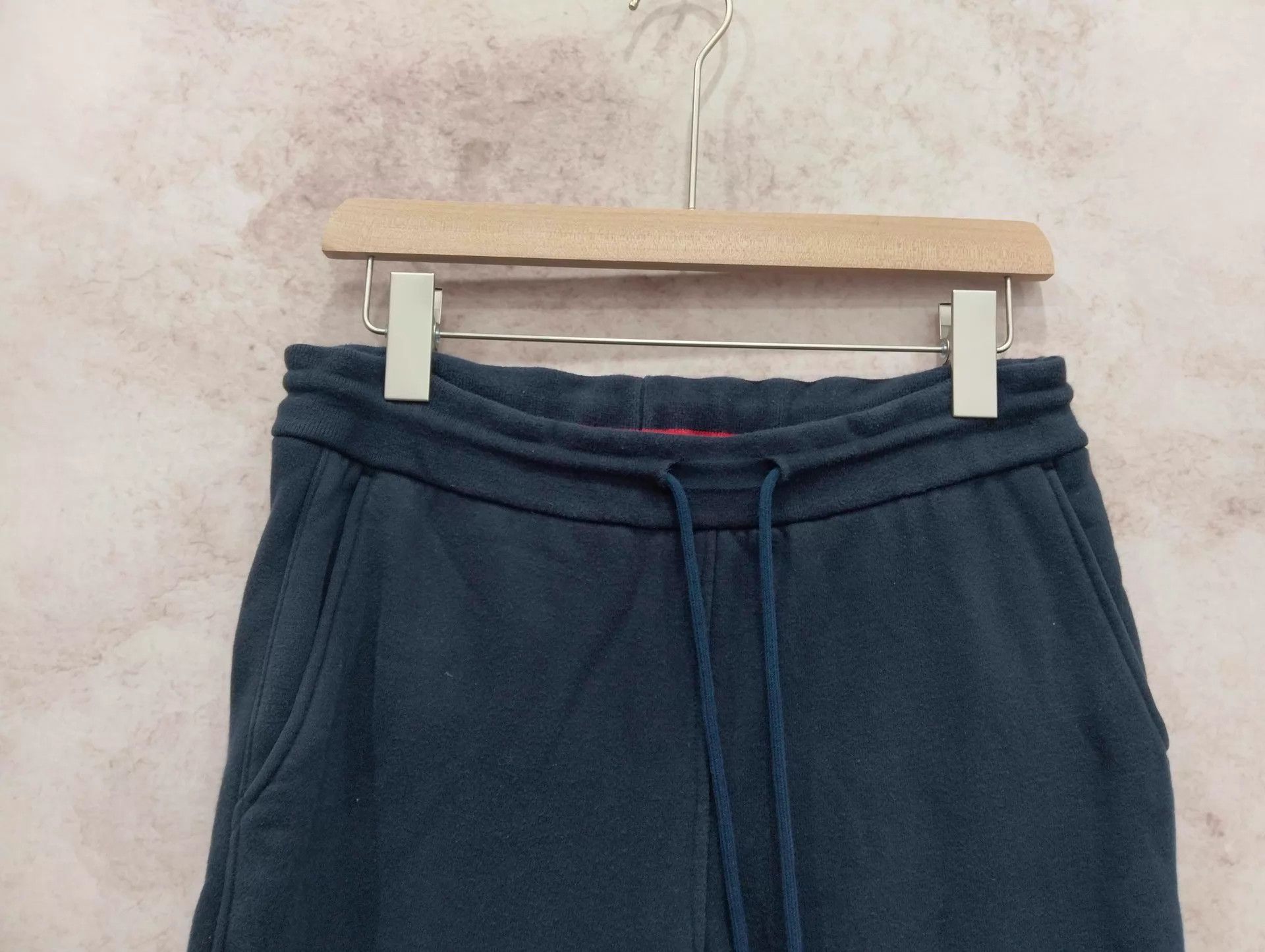 Thom Browne Thom Browne Navy Blue Sweatpants Size 1 Size US 29 - 3 Thumbnail