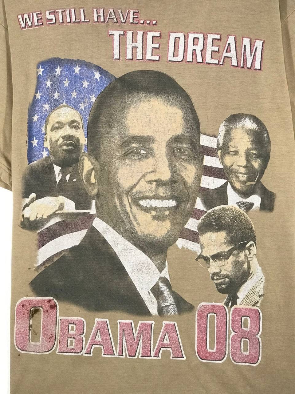 Rap Tees vintage Barack Obama Size US XXL / EU 58 / 5 - 2 Thumbnail