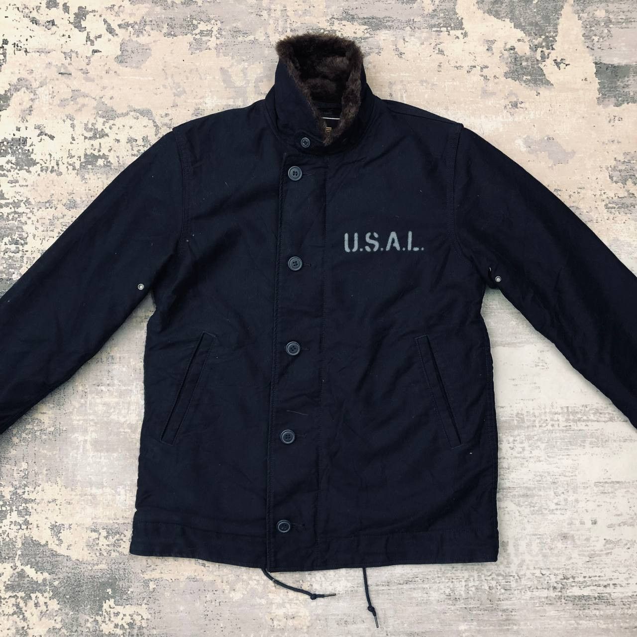 Alpha Industries Y592 U.S.A.I ALPHA INDUSTRIES SHERPA JACKETS Size US M / EU 48-50 / 2 - 1 Thumbnail