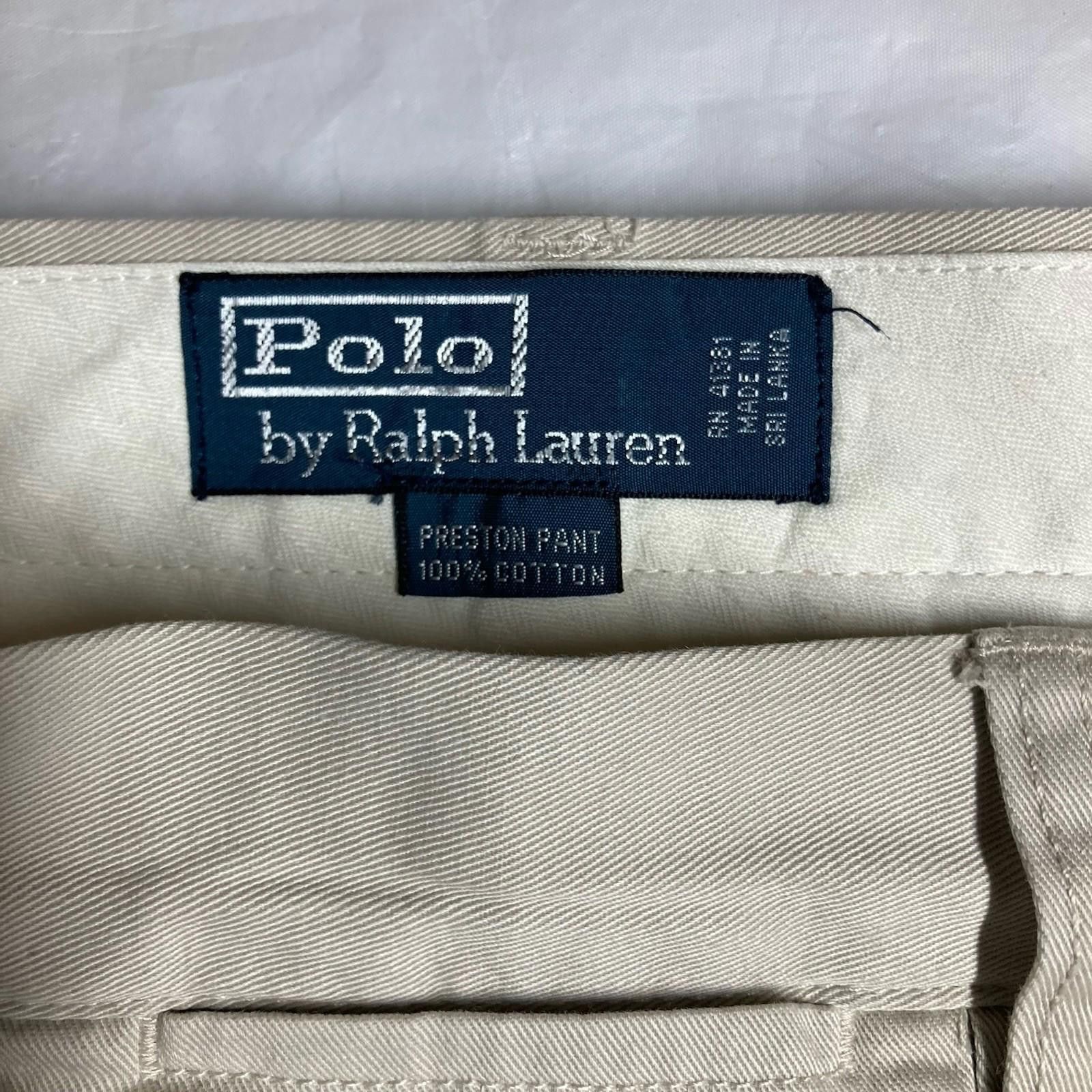 Polo Ralph Lauren Men’s Size 36 x 32 Polo Ralph Lauren Light Tan Preston Pants Size US 36 / EU 52 - 3 Thumbnail