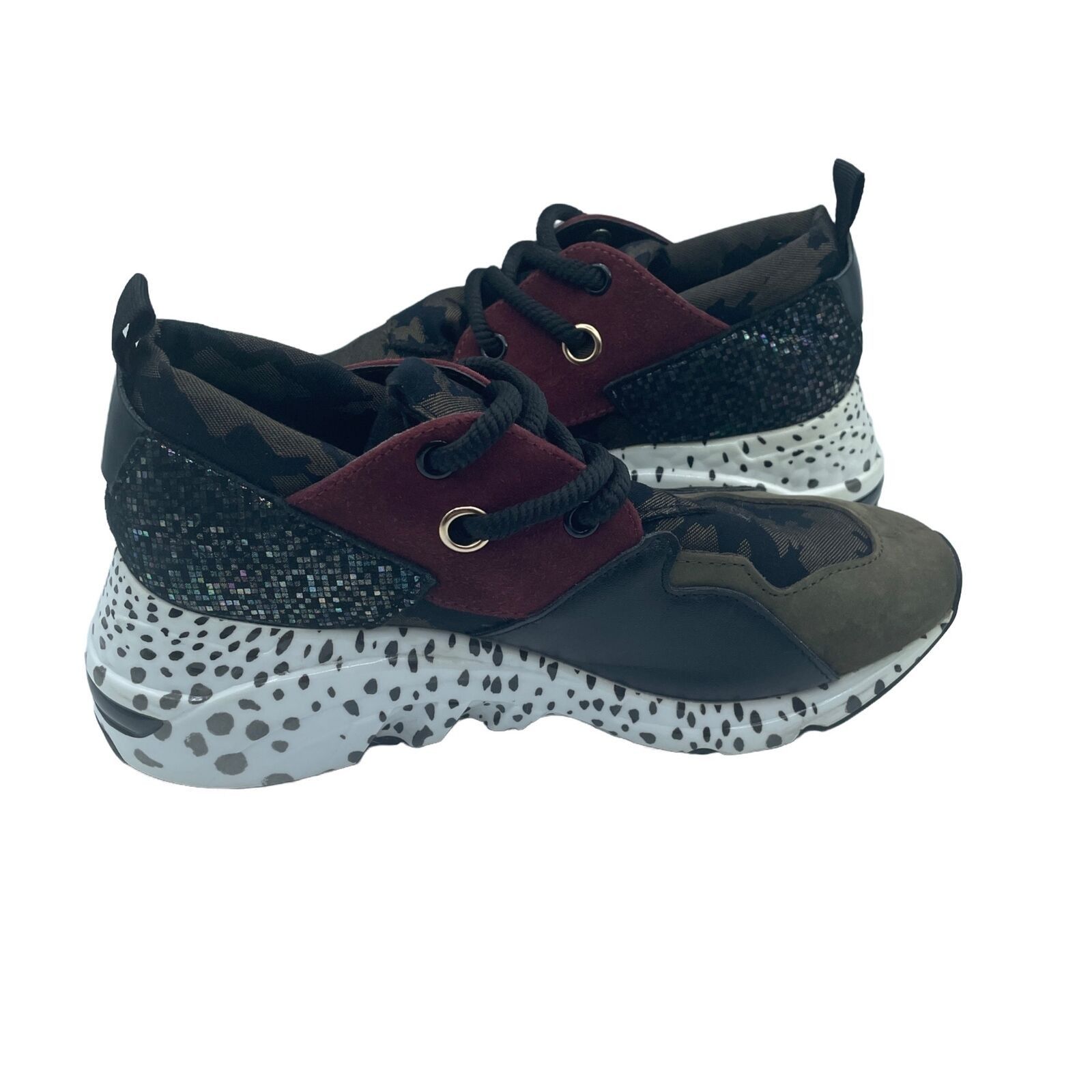 Steve Madden Steve Madden Cliff OliveGreen Camo Sneaker Womens 5.5 Size US 5.5 / IT 35.5 - 5 Thumbnail