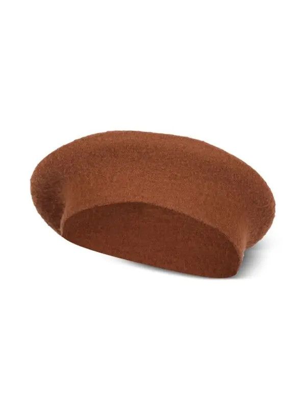 Vivienne Westwood o1f1d3z0226 Size: OS / Open 24 Hours Wool Beret Hat / Cap Size ONE SIZE - 4 Thumbnail