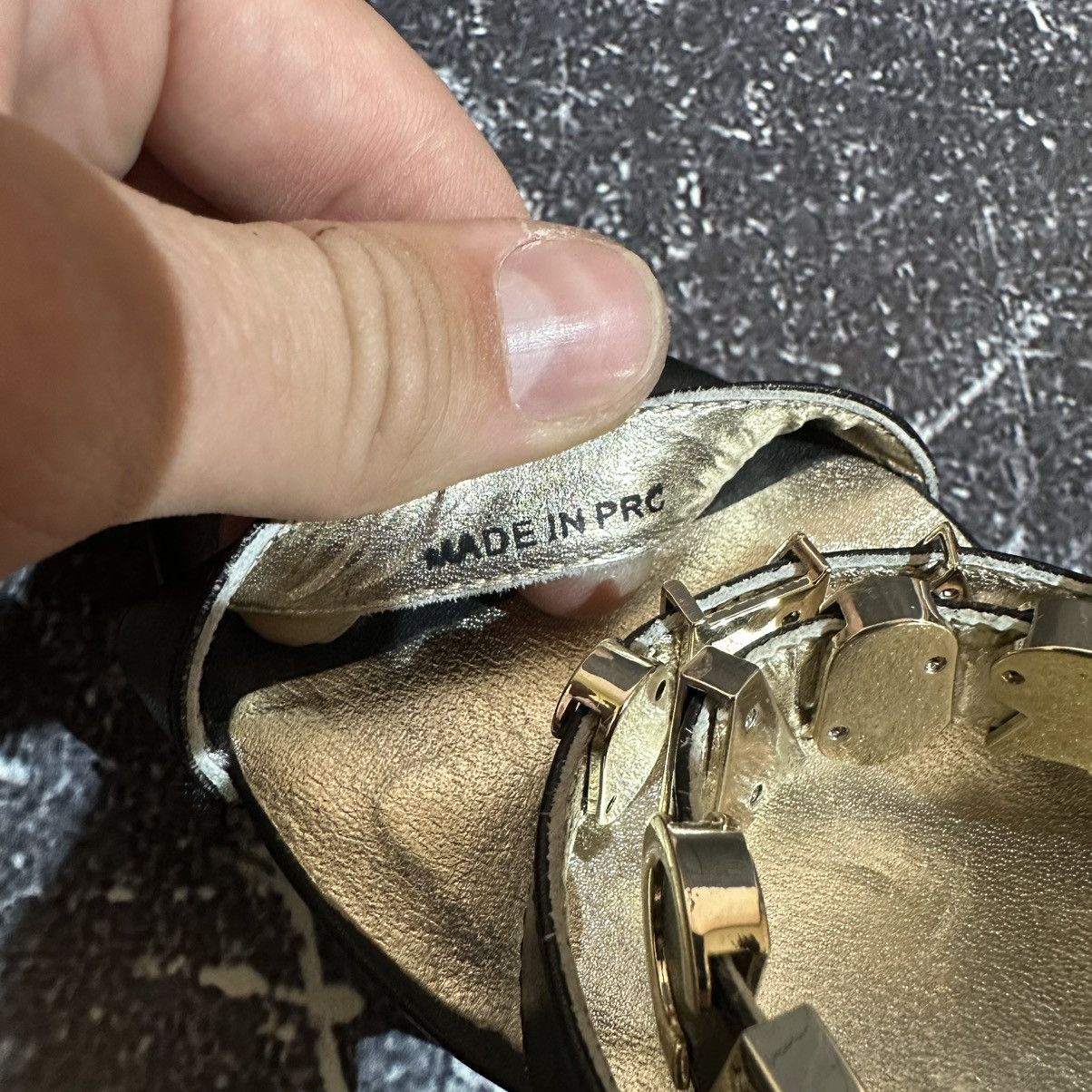 Versace Jeans Couture Versace Jeans Couture Leather Women’s Heels 37 Size Size US 7 / IT 37 - 18 Thumbnail