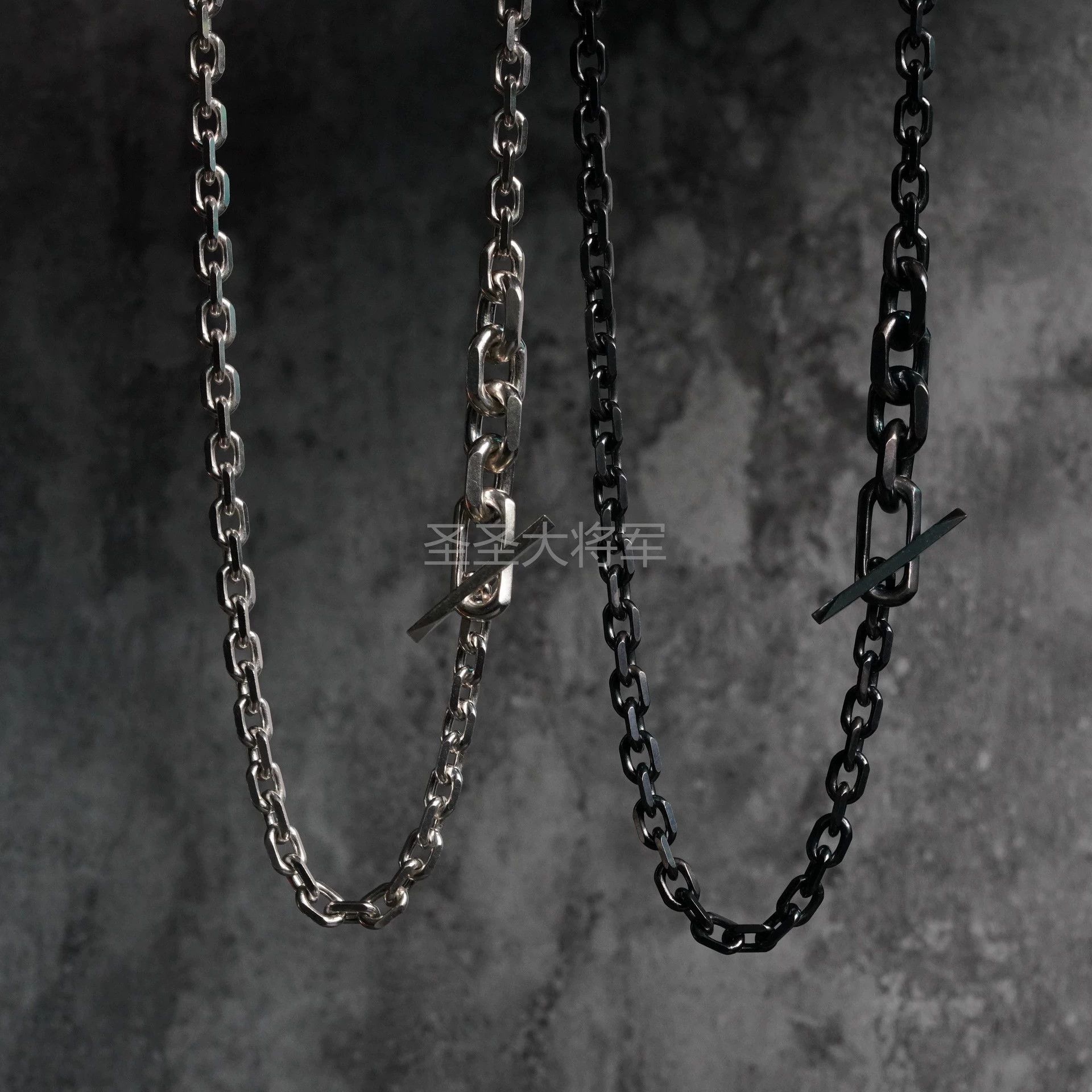 Chin Teo Chin Teo Chunky Chain Two-Tone 45 New Authentic Necklace Size ONE SIZE - 1 Thumbnail
