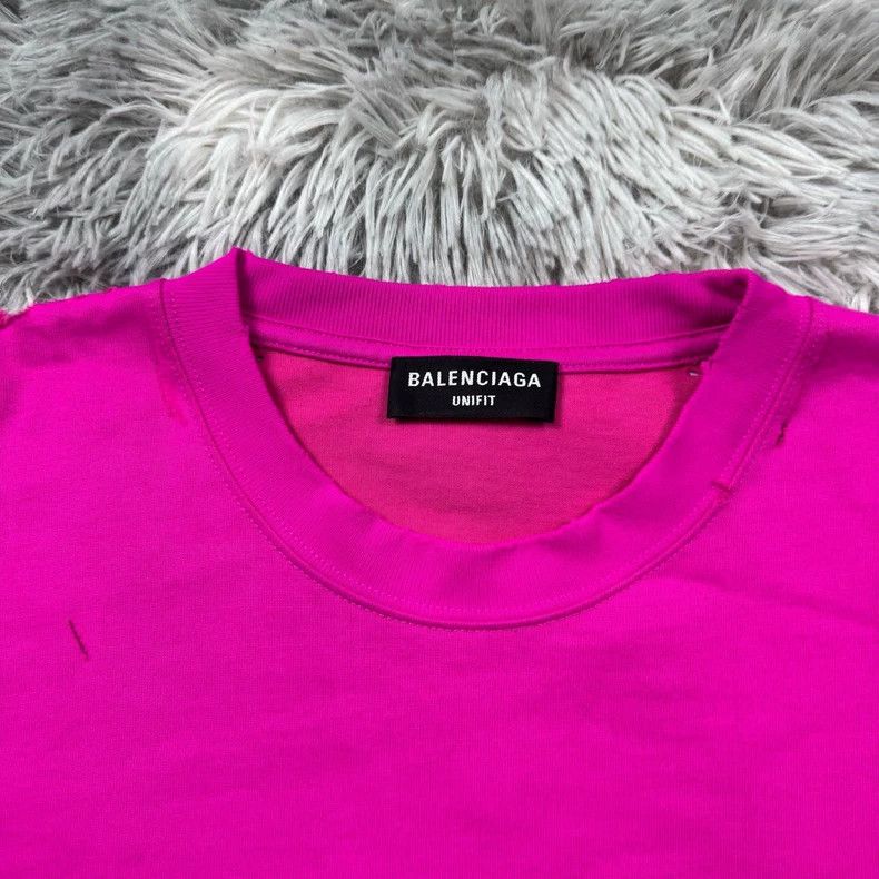 Balenciaga Balenciaga Slogan destroys short sleeves Size M / US 6-8 / IT 42-44 - 2 Thumbnail