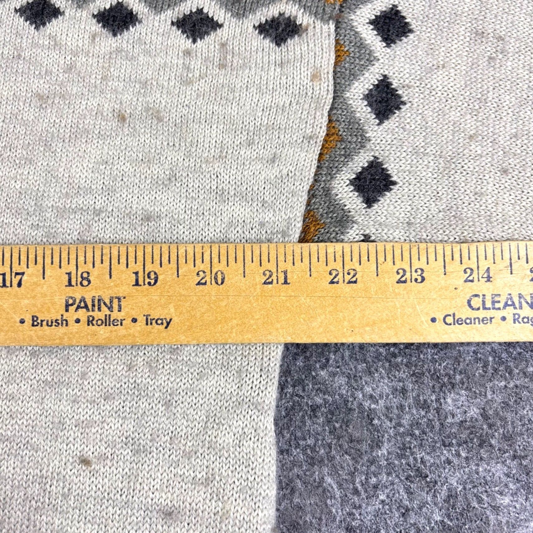 Vintage VINTAGE Aggio Geometric Southwestern Wool Blend Knit Sweater Grey Mens XL Size US XL / EU 56 / 4 - 5 Thumbnail