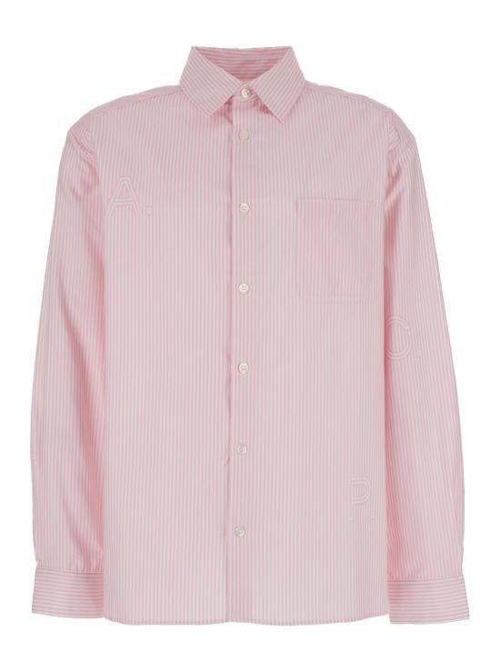 A.P.C. A.P.C. Men Shirts COGXWH12532FAA Pink Size US L / EU 52-54 / 3 - 1 Thumbnail
