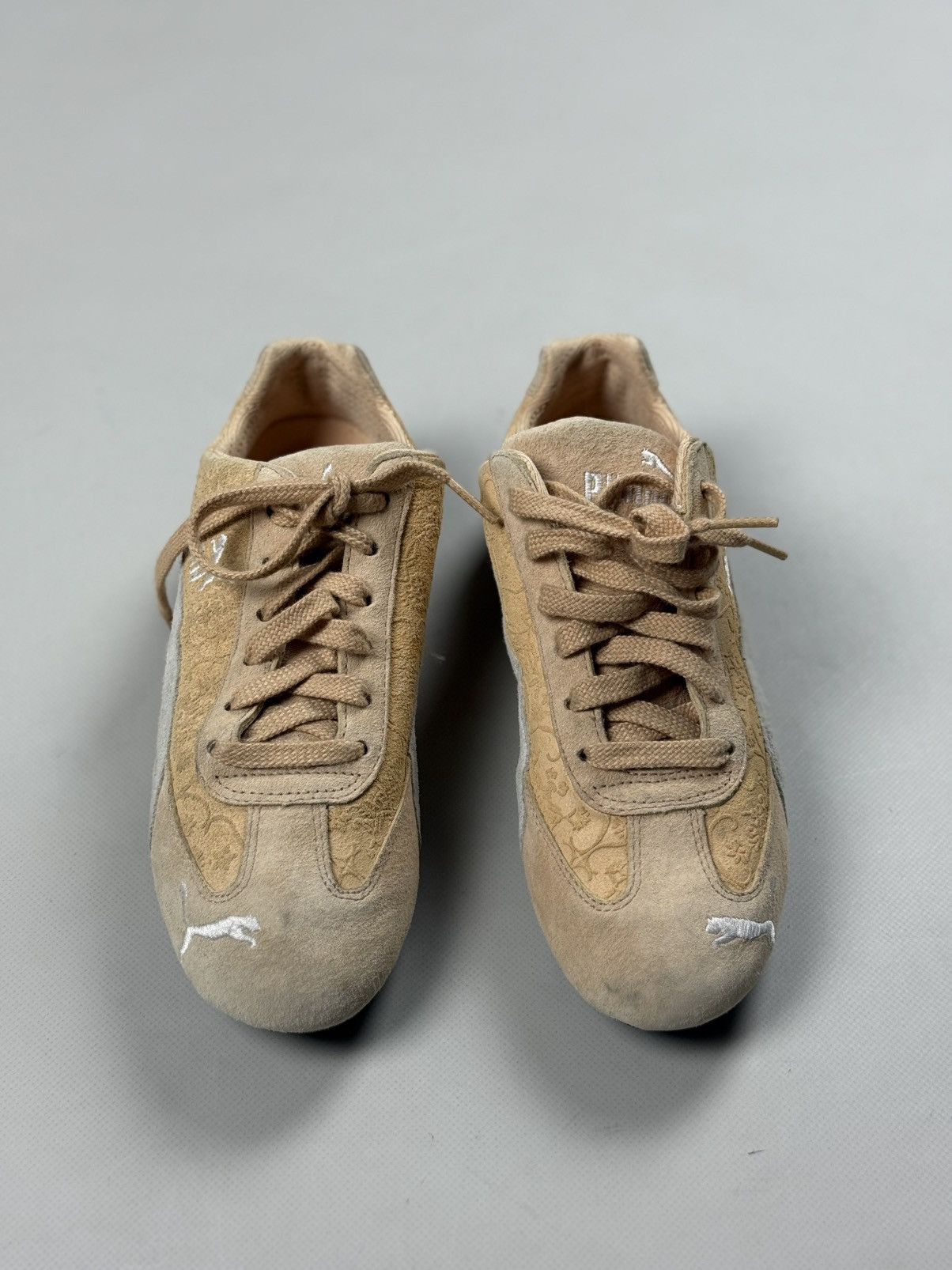 Puma Puma Speedcat Vintage Ladies Suede Low Top Sneakers Shoes Size US 6.5 / IT 36.5 - 10 Thumbnail
