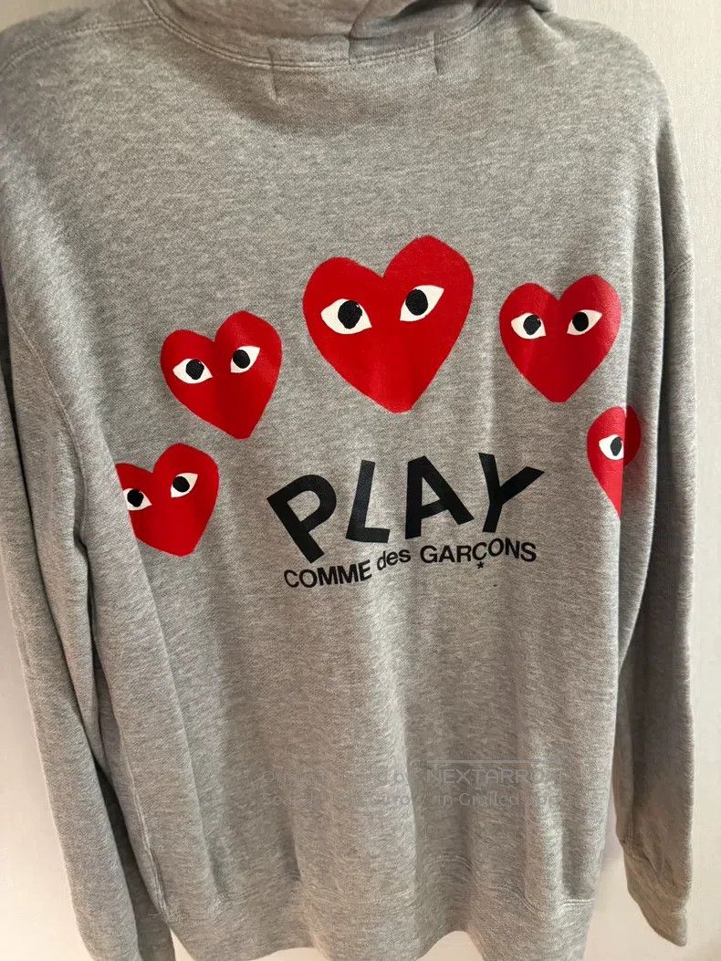 Comme des Garcons Comme Des Garcons Red Heart Front and Five Hearts Back Hoo Size US L / EU 52-54 / 3 - 1 Thumbnail