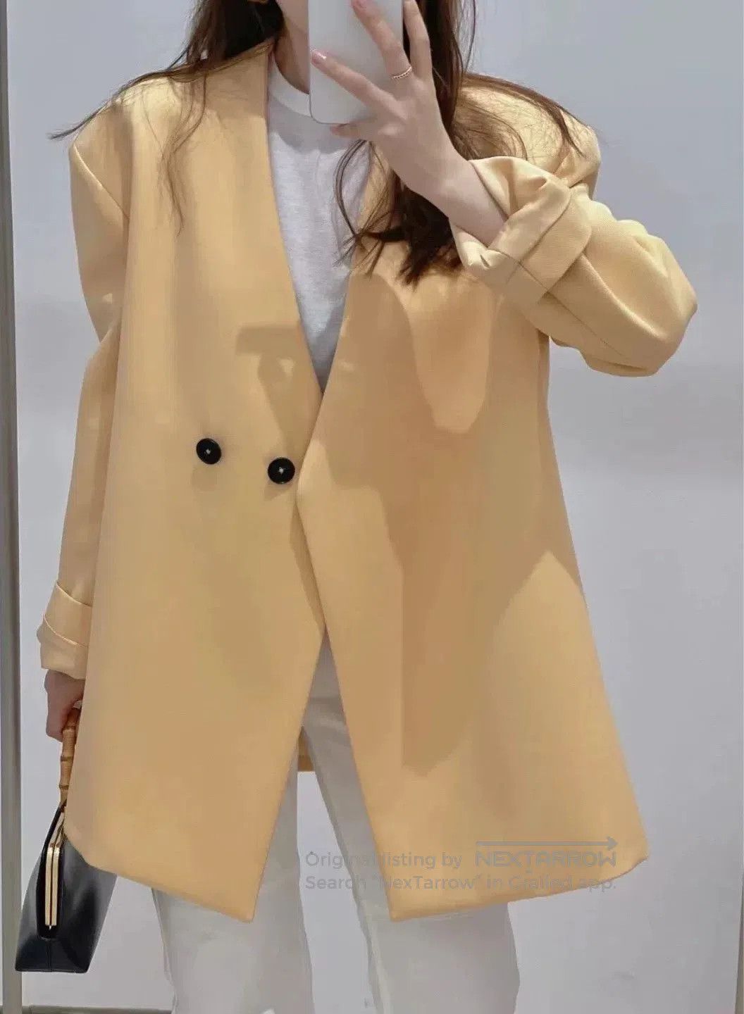 Jil Sander Jil Sander Classic Apricot Double. Size M / US 6-8 / IT 42-44 - 8 Thumbnail