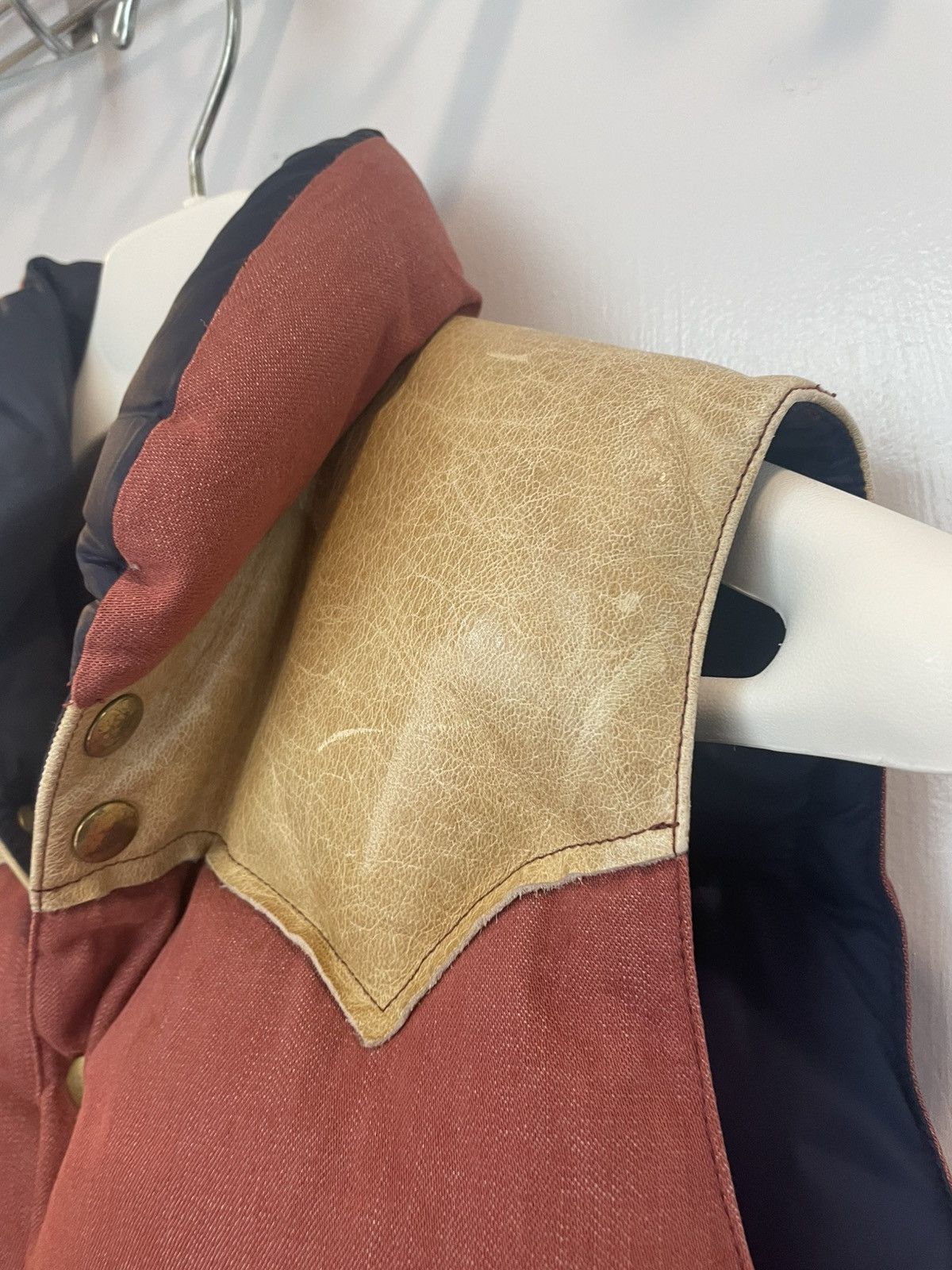 Rocky Mountain Featherbed Down Vest with Leather Accents Size US S / EU 44-46 / 1 - 3 Thumbnail