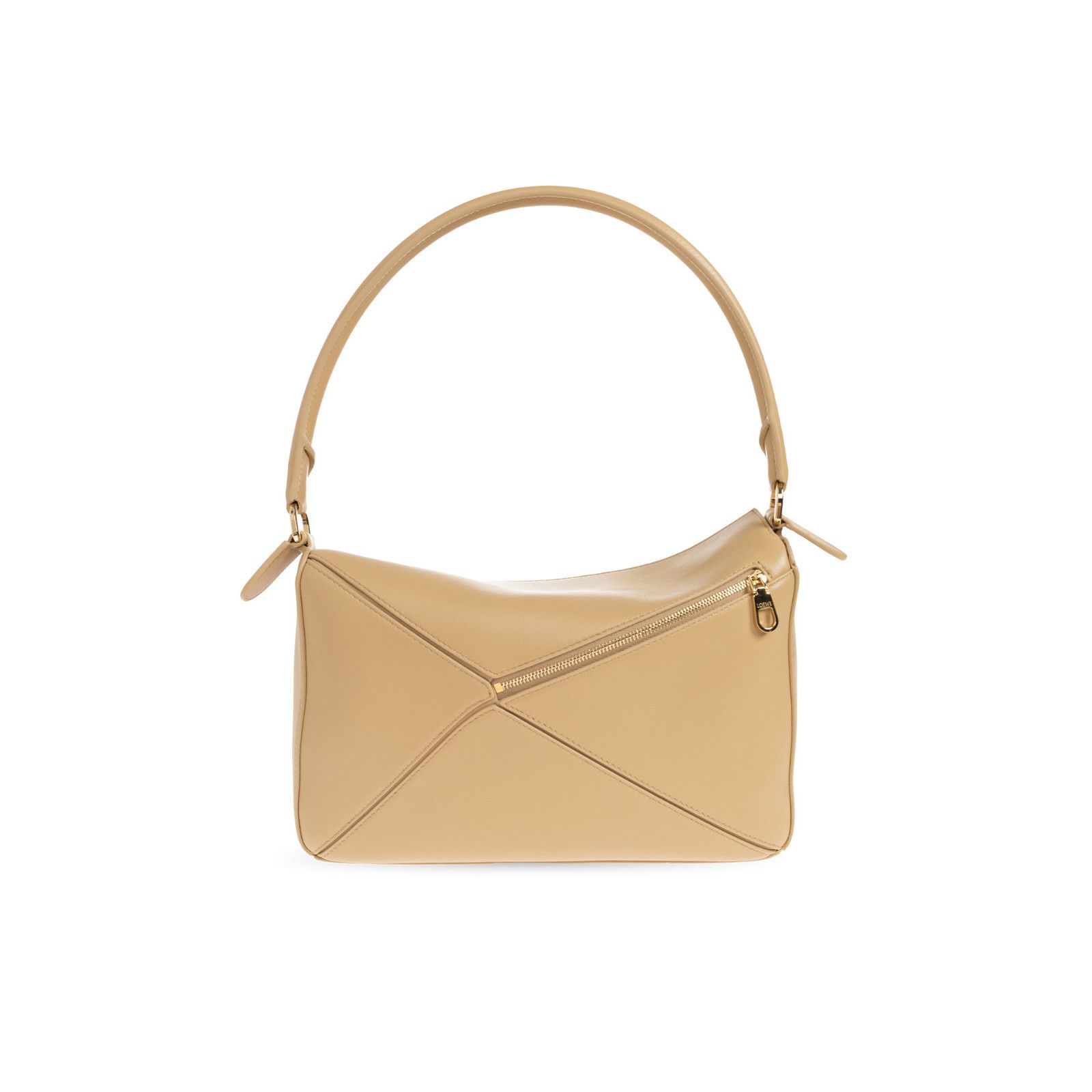 Loewe LOEWE Puzzle Medium Featherlight $5750 Silk Beige Shoulder B Size ONE SIZE - 2 Thumbnail