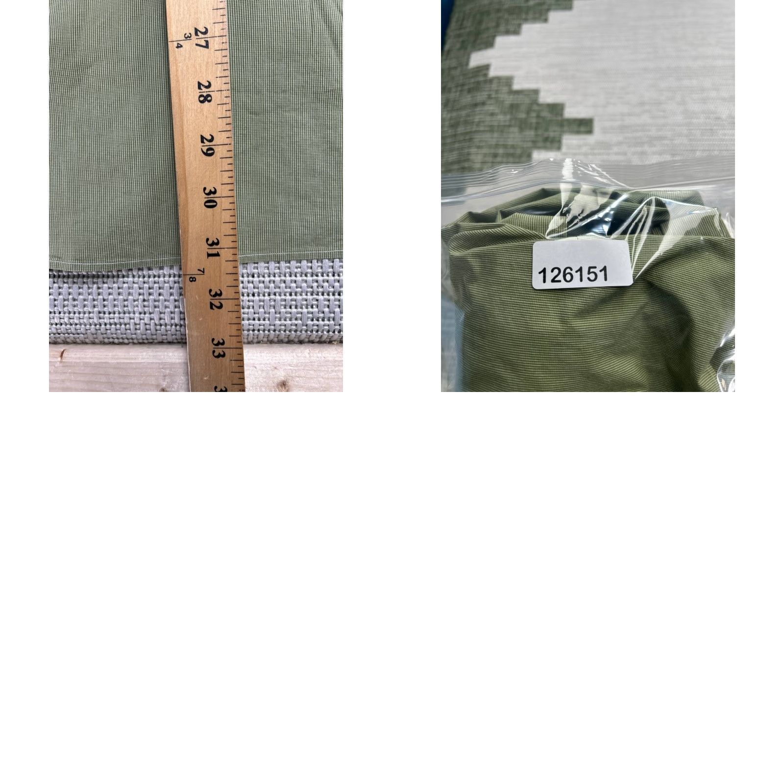 Polo Ralph Lauren Polo Ralph Lauren Dress Shirt Mens 16.5 Green Striped Cotton Business Shirt Regular Mens Long Sleeve 16.5 Green Striped Cotton Size 46R - 8 Thumbnail