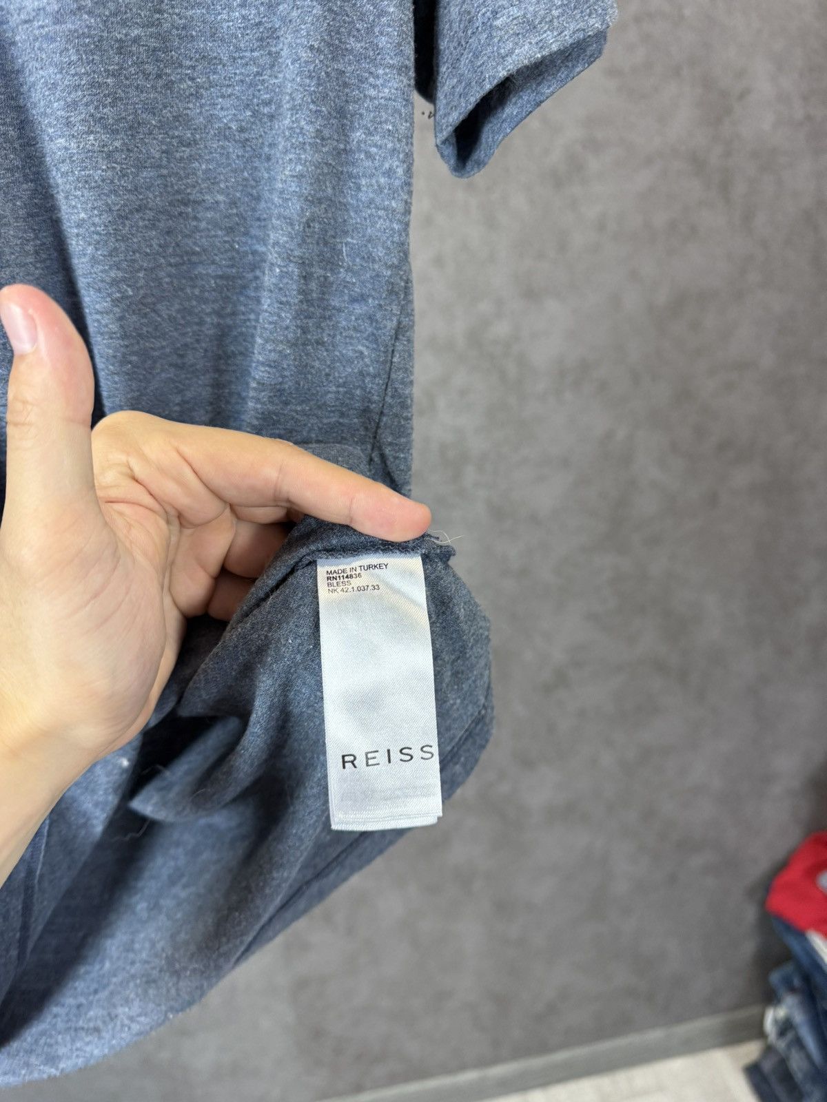 Reiss Reiss designer blanc tee Size US S / EU 44-46 / 1 - 4 Thumbnail