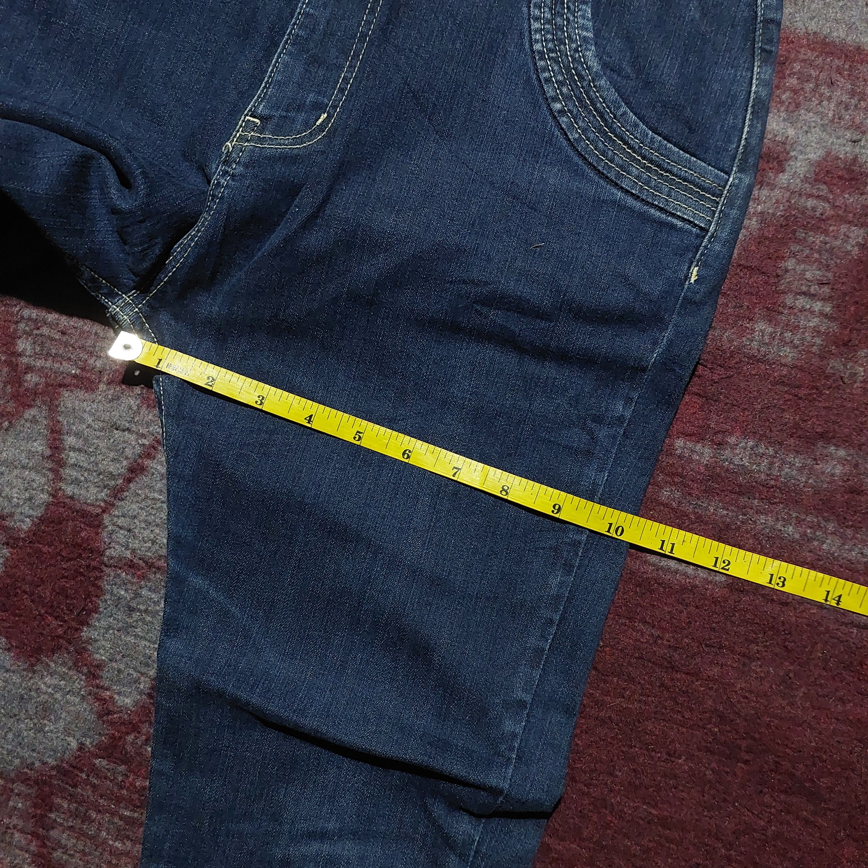 Issey Miyake Ne-Net issey miyake drop crotch pocket skinny denim pants Size US 29 - 18 Thumbnail