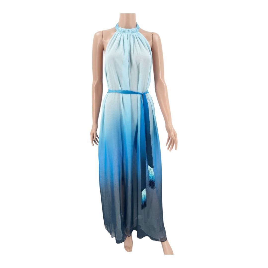 Jonathan Simkhai Jonathan Simkhai Cover-Up Ombre Swim Maxi Dress Blue Size S Size S / US 4 / IT 40 - 2 Thumbnail