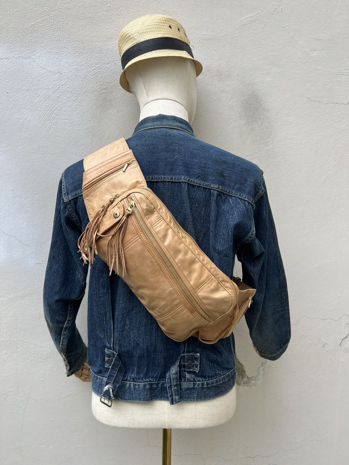 Leather Vinterks Japan Patina Leather Bag Size ONE SIZE - 2 Thumbnail