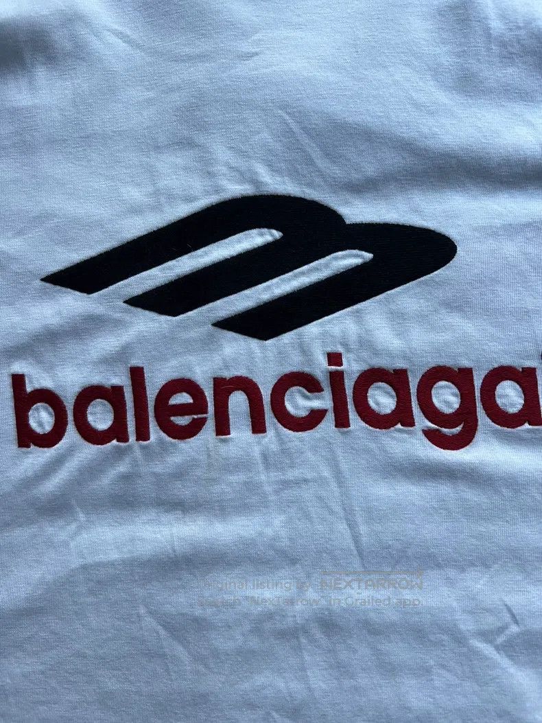 Balenciaga Balenciaga 3B Embroidered Short Sleeve Size US M / EU 48-50 / 2 - 5 Thumbnail