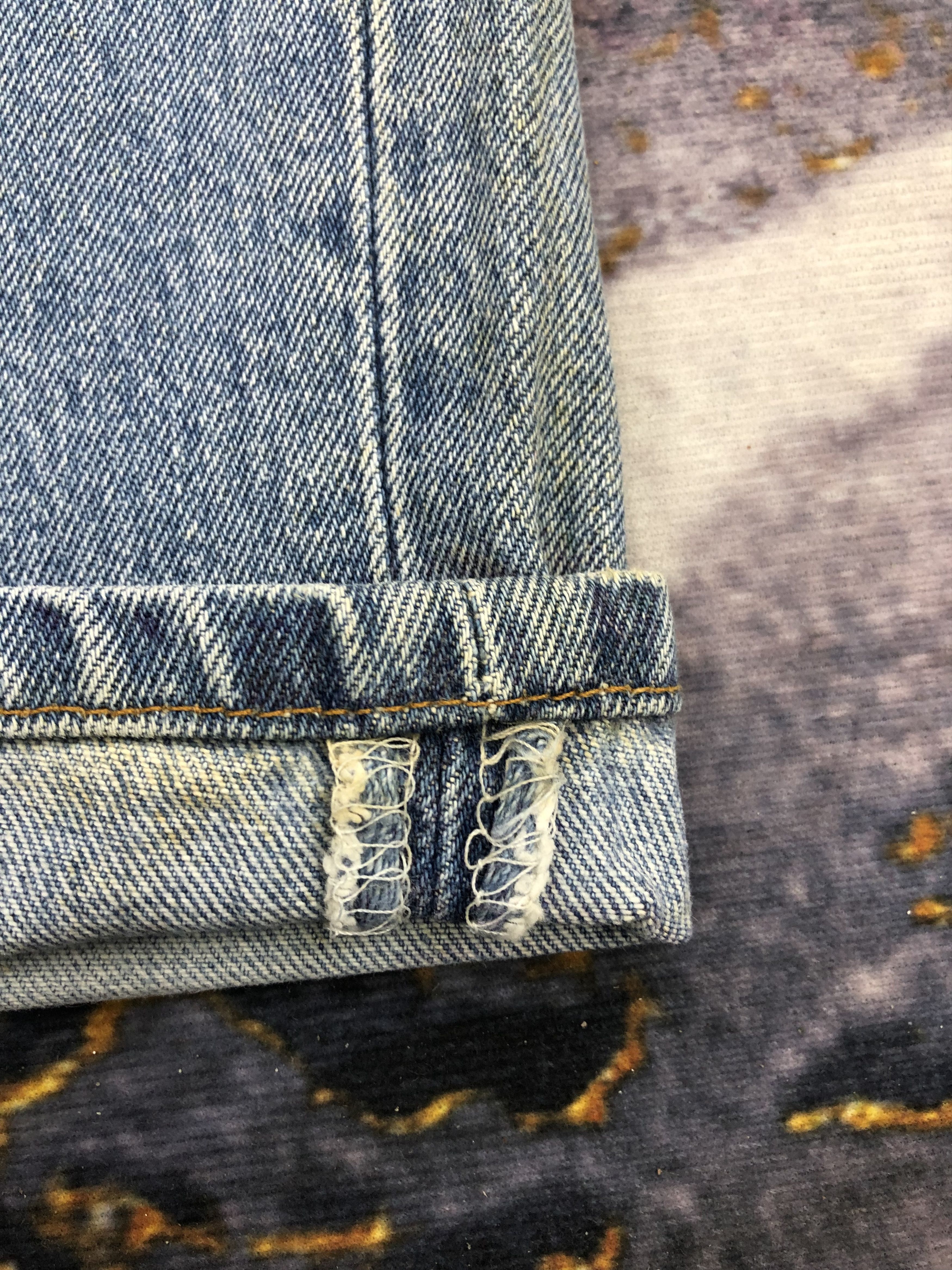 Levi's Vintage Levis 501 Student Light Blue Jeans DPP0055 Size US 28 / EU 44 - 6 Thumbnail