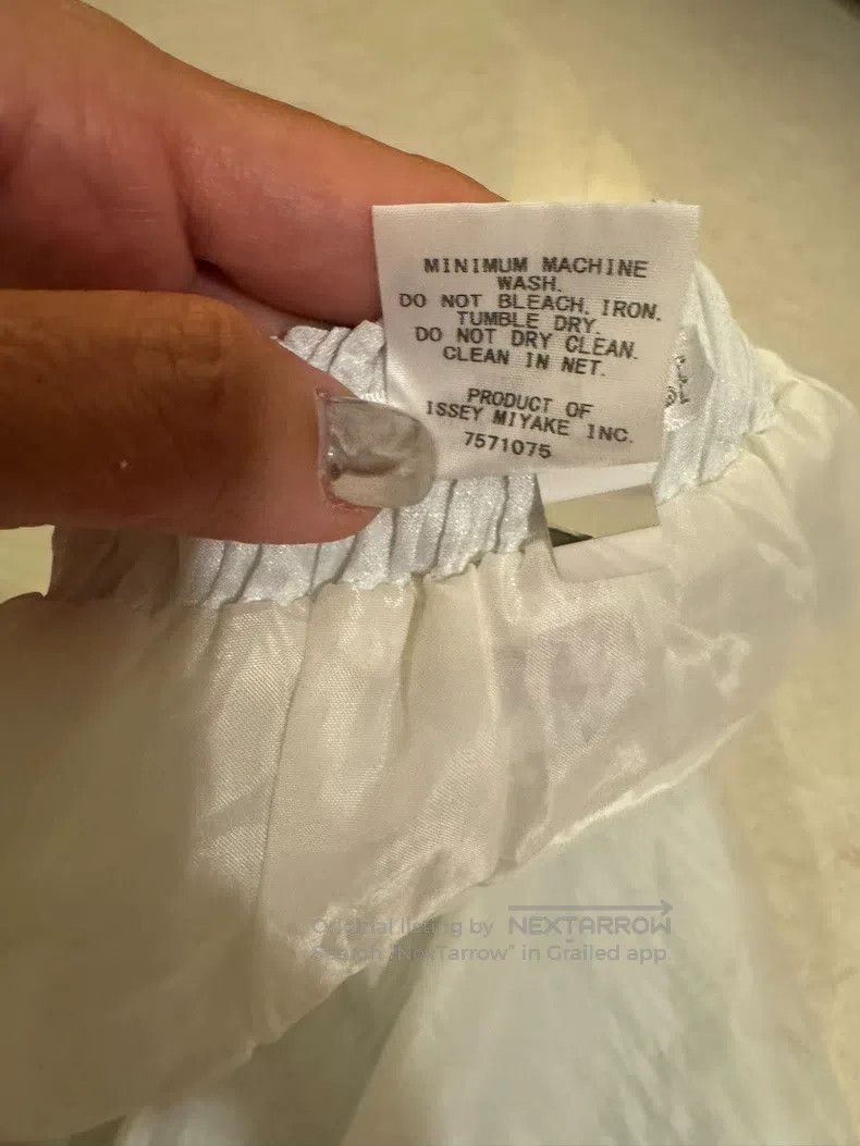 Issey Miyake Issey Miyake size:3 White Skirt Size 31" - 8 Thumbnail