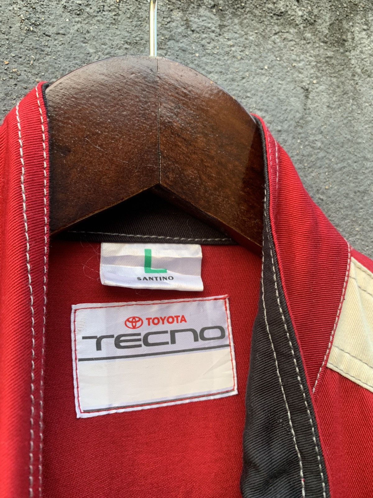 Japanese Brand 🏁VINTAGE TOYOTA TECNO JUMPSUIT Size US 33 - 13 Thumbnail