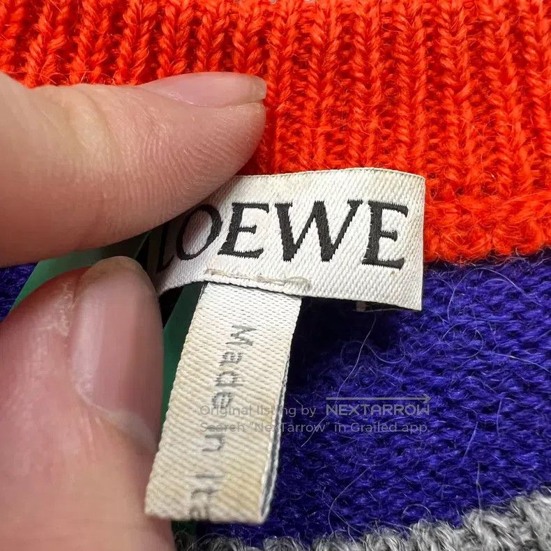 Loewe Loewe Wool Knit Sweater Size US S / EU 44-46 / 1 - 3 Thumbnail